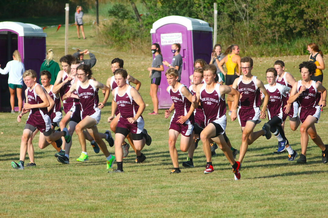 Oskaloosa boys XC